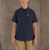 image:imageCarhartt Womens Force Relaxed Fit Lightweight Short Sleeve ShirtNavy