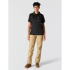image:imageCarhartt Womens Force Relaxed Fit Lightweight ShortSleeve Pocket PoloBlack