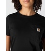 image:imageCarhartt Womens Force Relaxed Fit Midweight Pocket TShirt 105415Black