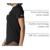 image:imageCarhartt Womens Force Relaxed Fit Midweight Pocket TShirt 105415Black