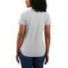 image:imageCarhartt Womens Force Relaxed Fit Midweight Pocket TShirt 105415Carbon Heather