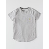image:imageCarhartt Womens Force Relaxed Fit Midweight Pocket TShirt 105415Heather Grey