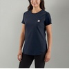 image:imageCarhartt Womens Force Relaxed Fit Midweight Pocket TShirt 105415Navy
