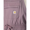 image:imageCarhartt Womens Force Relaxed Fit Ripstop Bib OverallAsh Berry