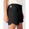 image:imageCarhartt Womens Force Relaxed Fit Ripstop Work ShortBlack
