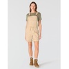 image:imageCarhartt Womens Force Ripstop ShortallClassic Beige