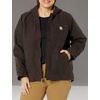 image:imageCarhartt Womens Iconic Washed Duck Sierra JacketDark Brown