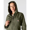 image:imageCarhartt Womens Iconic Washed Duck Sierra JacketPine Green