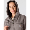 image:imageCarhartt Womens Iconic Washed Duck Sierra JacketTaupe Gray