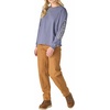 image:imageCarhartt Womens Irvine Loose Ls Logo TShirtApproaching Storm Heather