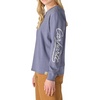 image:imageCarhartt Womens Irvine Loose Ls Logo TShirtApproaching Storm Heather