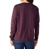 image:imageCarhartt Womens Irvine Loose Ls Logo TShirtDeep Cherrywood