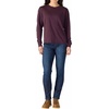 image:imageCarhartt Womens Irvine Loose Ls Logo TShirtDeep Cherrywood