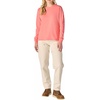image:imageCarhartt Womens Irvine Loose Ls Logo TShirtFire Coral