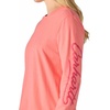 image:imageCarhartt Womens Irvine Loose Ls Logo TShirtFire Coral
