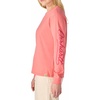 image:imageCarhartt Womens Irvine Loose Ls Logo TShirtFire Coral