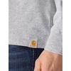 image:imageCarhartt Womens Irvine Loose Ls Logo TShirtHeather Gray