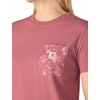 image:imageCarhartt Womens Irvine Relaxed Floral Pocket TShirtDark Rose Tint
