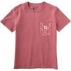 image:imageCarhartt Womens Irvine Relaxed Floral Pocket TShirtDark Rose Tint