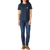 image:imageCarhartt Womens Irvine Relaxed Floral Pocket TShirtDeep Smoke Blue