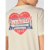 image:imageCarhartt Womens Irvine Relaxed Heritage Heart TShirtEggshell