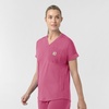 image:imageCarhartt Womens Knit Womens VNeck Scrub TopElectric Fuschia