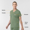 image:imageCarhartt Womens Knit Womens VNeck Scrub TopGreen Slate