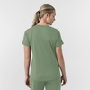 image:imageCarhartt Womens Knit Womens VNeck Scrub TopGreen Slate
