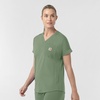 image:imageCarhartt Womens Knit Womens VNeck Scrub TopGreen Slate