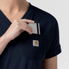 image:imageCarhartt Womens Knit Womens VNeck Scrub TopNavy
