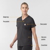 image:imageCarhartt Womens Knit Womens VNeck Scrub TopPewter