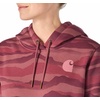 image:imageCarhartt Womens Marquette Landscape Camo SweatshirtDark Rose Tint Landscape