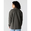 image:imageCarhartt Womens Oversizedfit Heavyweight Waffle Knit ShirtCarbon Heather