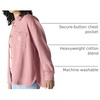 image:imageCarhartt Womens Oversizedfit Heavyweight Waffle Knit ShirtRose Tint