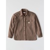 image:imageCarhartt Womens Oversizedfit Heavyweight Waffle Knit ShirtSepia