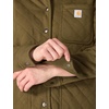 image:imageCarhartt Womens Paxton Quilted Shirt JacBurnished Logs