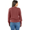 image:imageCarhartt Womens Relaxed Fit Midweight French Terry Crewneck SweatshirtBarnwood