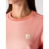 image:imageCarhartt Womens Relaxed Fit Midweight French Terry Crewneck SweatshirtDusty Cedar Heather