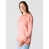 image:imageCarhartt Womens Relaxed Fit Midweight French Terry Crewneck SweatshirtDusty Cedar Heather