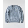image:imageCarhartt Womens Relaxed Fit Midweight French Terry Crewneck SweatshirtLight Faded Navy Heather