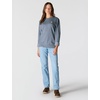 image:imageCarhartt Womens Relaxed Fit Midweight French Terry Crewneck SweatshirtLight Faded Navy Heather