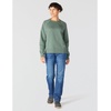 image:imageCarhartt Womens Sawyer Crewneck SweatshirtGreen Slate Heather
