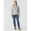 image:imageCarhartt Womens Sawyer Crewneck SweatshirtHeather Gray