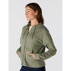 image:imageCarhartt Womens TENCEL Fiber Series FullZip SweatshirtAvery Fern