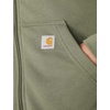 image:imageCarhartt Womens TENCEL Fiber Series FullZip SweatshirtAvery Fern