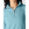 image:imageCarhartt Womens TENCEL Fiber Series HalfZip SweatshirtDusted Aqua