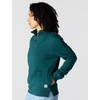 image:imageCarhartt Womens TENCEL Fiber Series HalfZip SweatshirtGreenstone