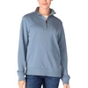 image:imageCarhartt Womens TENCEL Fiber Series HalfZip SweatshirtIron Blue