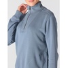 image:imageCarhartt Womens TENCEL Fiber Series HalfZip SweatshirtIron Blue