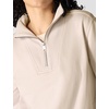 image:imageCarhartt Womens TENCEL Fiber Series HalfZip SweatshirtOat Milk